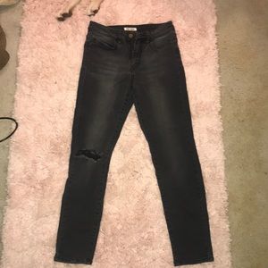 Size 28 black jeans